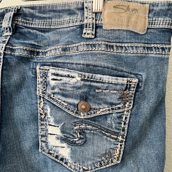 Silver Jeans - Suki Slim Boot - Size 20 Length 35 - Picture 8 of 10